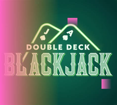 double deck blackjack house edge/